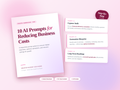 10-Prompt AI System to Reduce Business Costs and Improve Efficiency